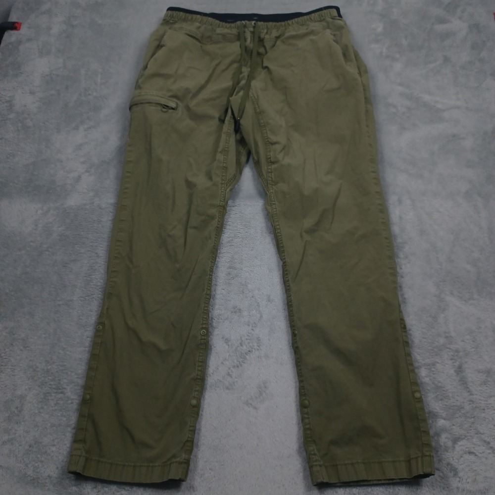 Duluth Pants Mens 36x32 Brown Cargo Pockets Outdoor Casual Workwear